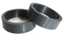 1-1/2" Standard Size Champion Flipper Rubber - BLACK